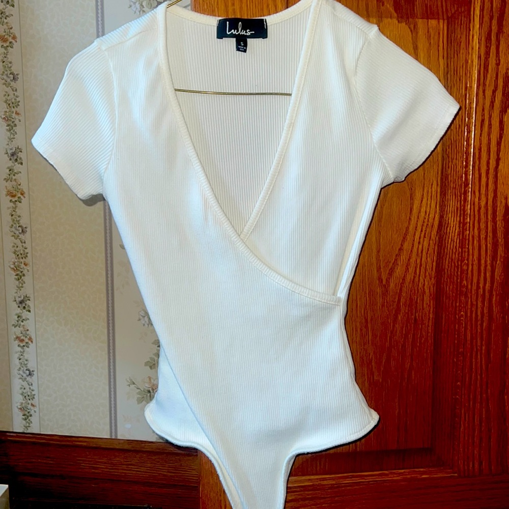 Lulus cream bodysuit